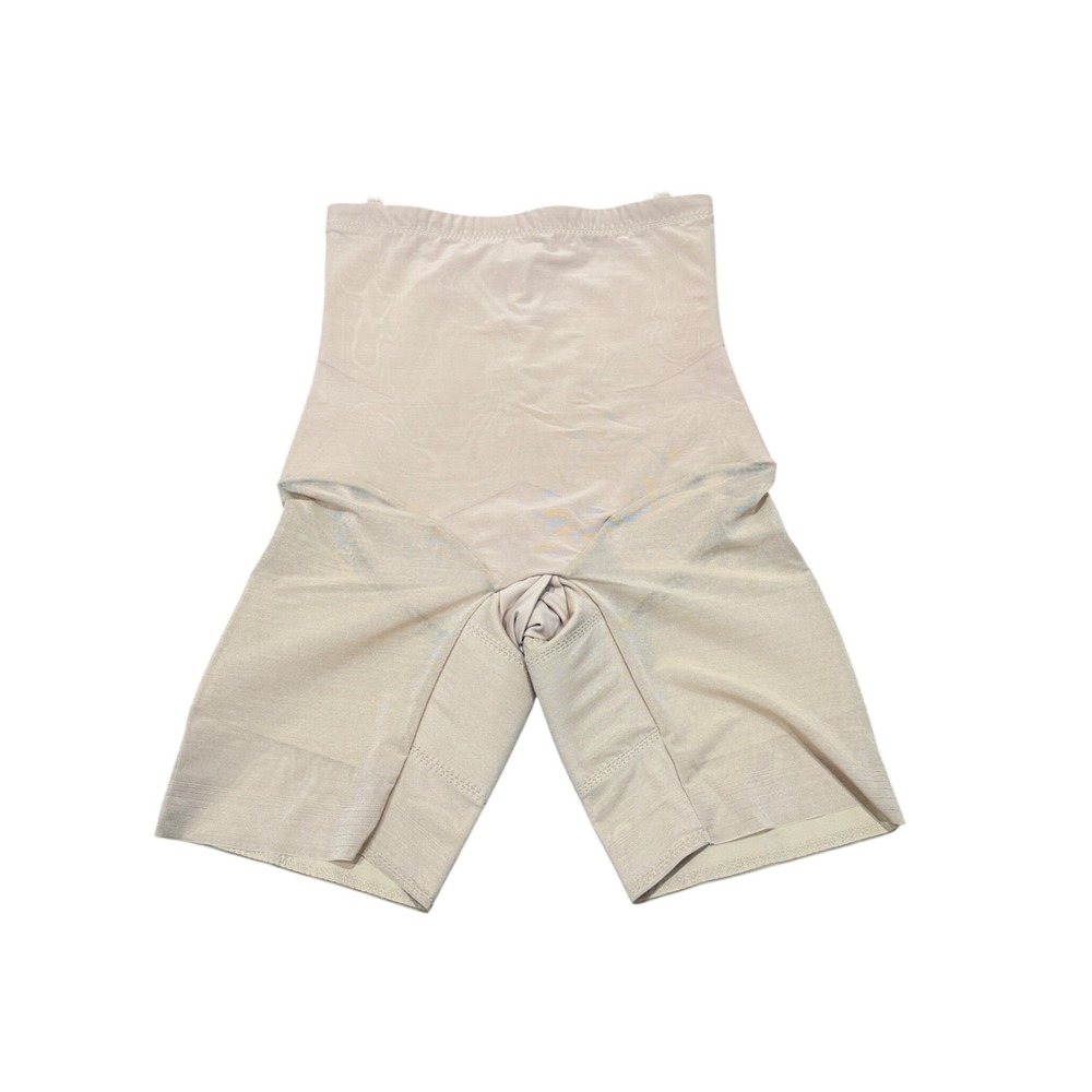 Honeylove Sculptwear Mid-Thigh Bodyshorts Shapewear Sand Beige XL Slimming
